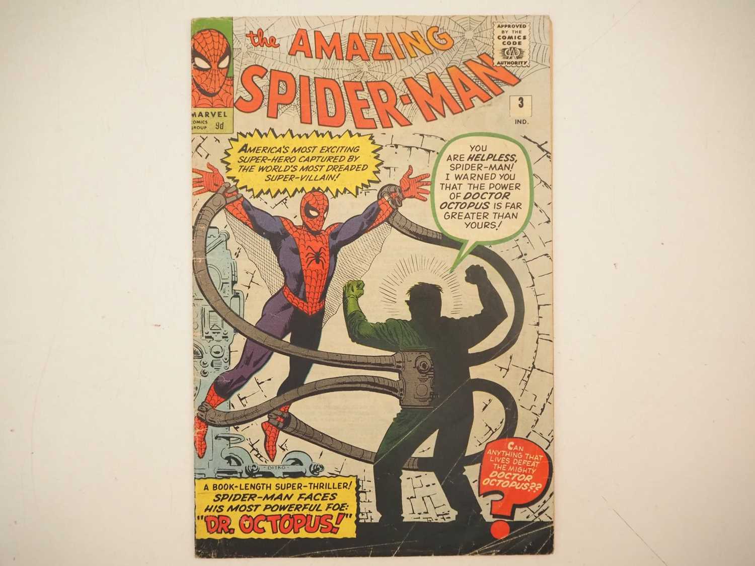 Lot 528 - AMAZING SPIDER-MAN #3 (1963 - MARVEL - UK...