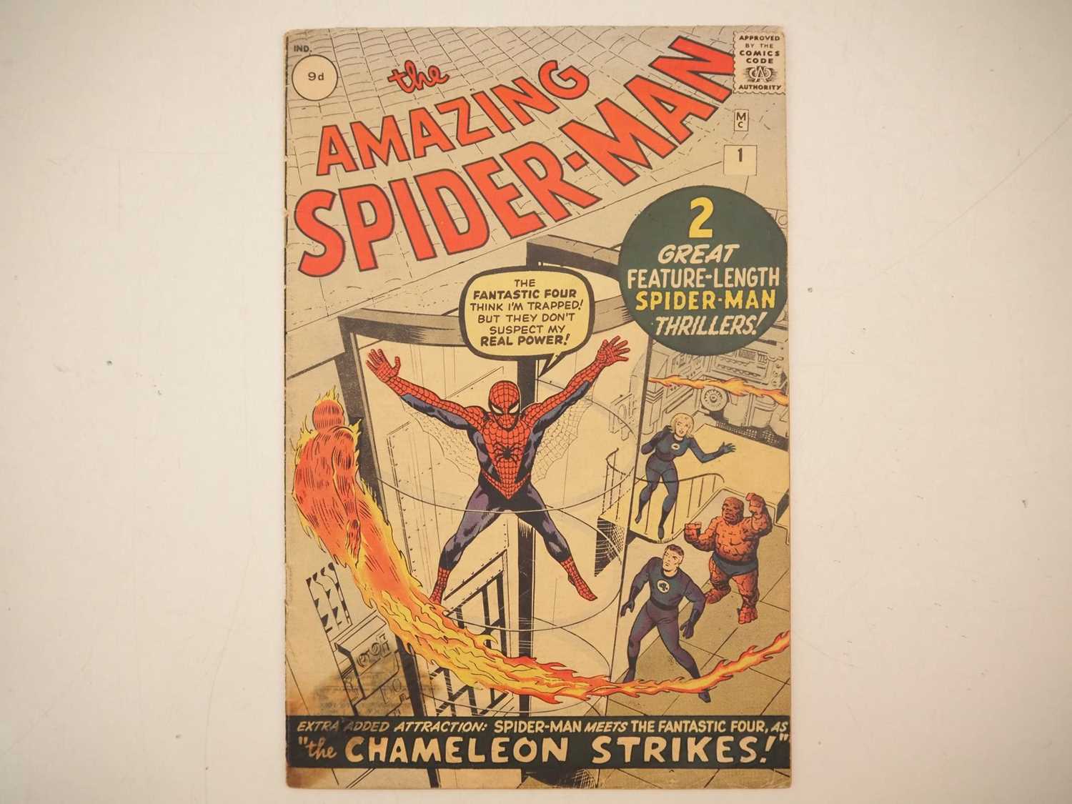 Lot 530 - AMAZING SPIDER-MAN #1 - (1963 - MARVEL - UK...