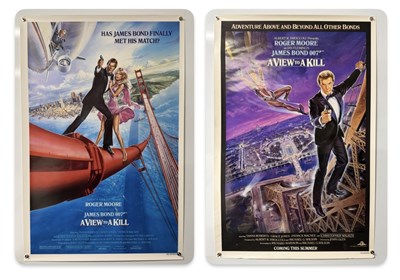 Lot 478 - A VIEW TO A KILL (1985) A pair of US one sheet...