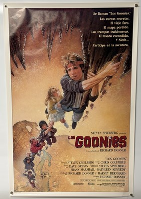 Lot 219 - THE GOONIES (1985) US one sheet, Spanish...