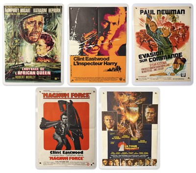 Lot 319 - A group of French Medium film posters...