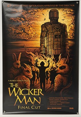 Lot 382 - WICKER MAN (1973) UK one sheet 40th...