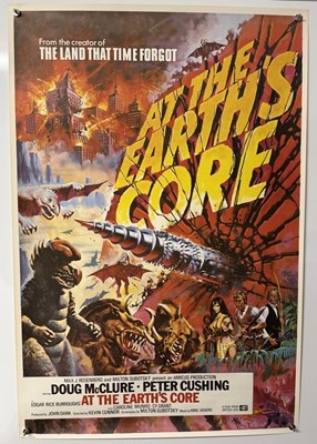 Lot 300 - AT THE EARTHS CORE (1976) UK one sheet,...