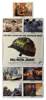 Lot 155 - FULL METAL JACKET (1987) UK Quad film poster,...