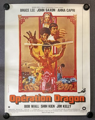 Lot 220 - ENTER THE DRAGON (1973) French grande film...