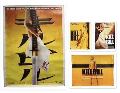 Lot 328 - KILL BILL VOLUME 1 (2003) UK Quad film poster,...