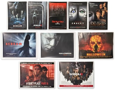 Lot 374 - A selection of Horror film posters for...