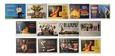 Lot 200 - A selection of vintage UK Quad film posters to...