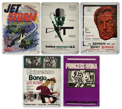 Lot 68 - A small group of international film posters...