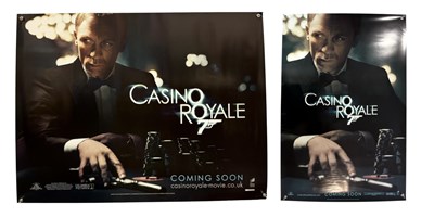 Lot 484 - CASINO ROYALE (2006) A pair of film posters...