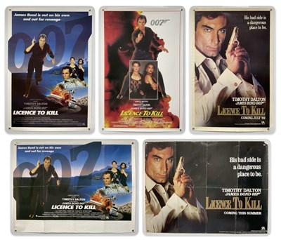 Lot 481 - LICENCE TO KILL (1989) 3 US one sheet film...