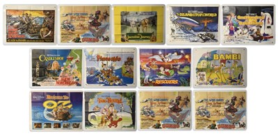 Lot 44 - A collection of Walt Disney film posters...