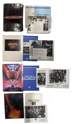 Lot 266 - STAR TREK - A complete Press pack for STAR...