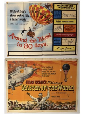 Lot 233 - A pair of UK Quad film posters for movies...