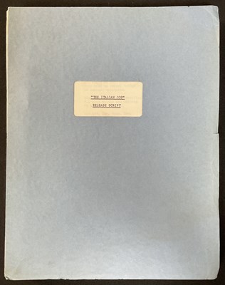 Lot 317 - THE ITALIAN JOB (1969) A complete release...