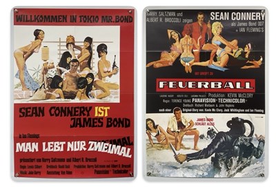 Lot 452 - A pair of German A1 film posters for...