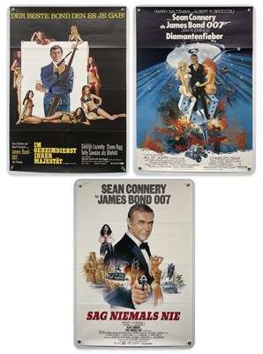 Lot 459 - A trio of German A1 film posters for James...