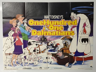 Lot 40 - A group of 11 Walt Disney UK Quad film posters...
