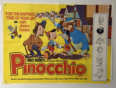 Lot 40 - A group of 11 Walt Disney UK Quad film posters...