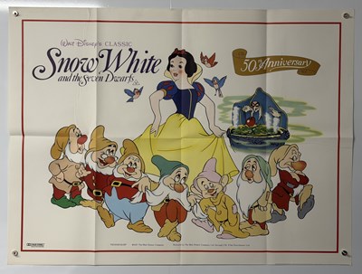Lot 40 - A group of 11 Walt Disney UK Quad film posters...