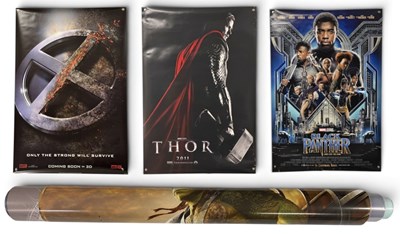 Lot 128 - An Epic lot of superhero film posters...