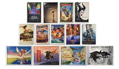 Lot 32 - A selection of Walt Disney film posters...