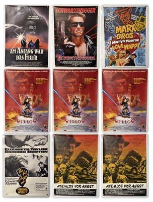 Lot 94 - A group of German A1 film posters WILLOW...