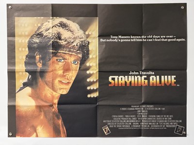 Lot 25 - A pair of UK Quad film posters for SATURDAY...