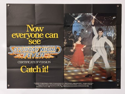 Lot 25 - A pair of UK Quad film posters for SATURDAY...