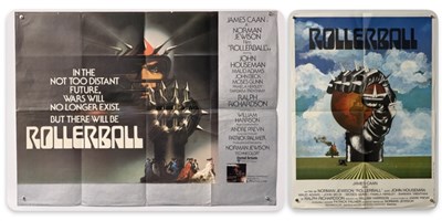 Lot 294 - ROLLERBALL (1975) UK Quad film poster...