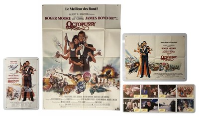 Lot 475 - OCTOPUSSY (1983) A UK Quad film poster, US one...