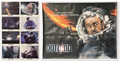 Lot 279 - OUTLAND (1981) UK Quad film poster for the sci-...
