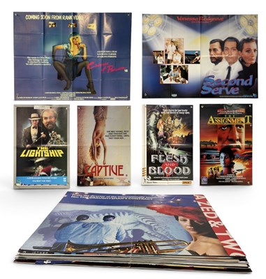 Lot 77 - A collection of video posters, mixed genres,...