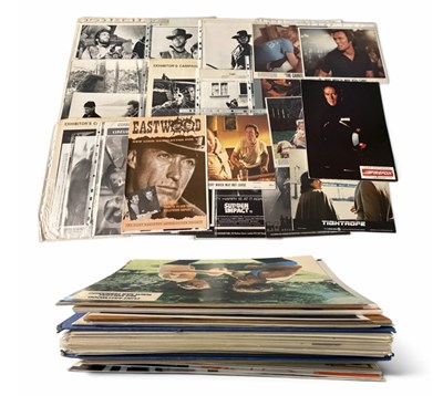 Lot 247 - A collection of CLINT EASTWOOD film ephemera...
