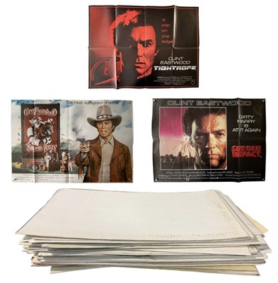 Lot 78 - A mixed selection of 30 film posters to...