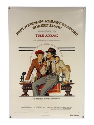Lot 50 - THE STING (1974) US one sheet film poster,...