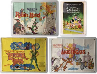 Lot 41 - A group of Walt Disney film posters comprising...