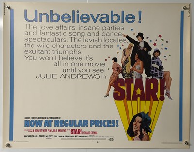 Lot 28 - A group of US half-sheets for JULIE ANDREWS...