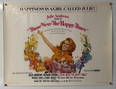 Lot 28 - A group of US half-sheets for JULIE ANDREWS...