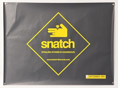 Lot 312 - SNATCH (2000) UK Quad teaser film poster for...
