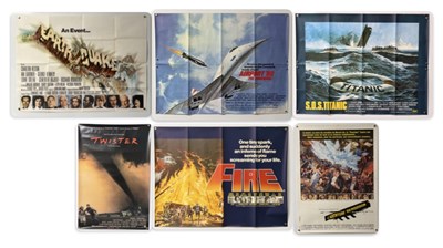Lot 210 - A selection of disaster film posters...