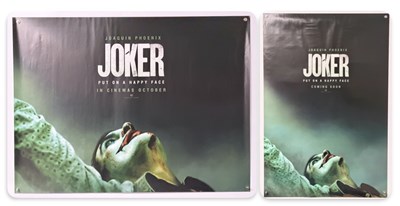 Lot 123 - THE JOKER (2019) A UK Quad and Intl. one sheet...
