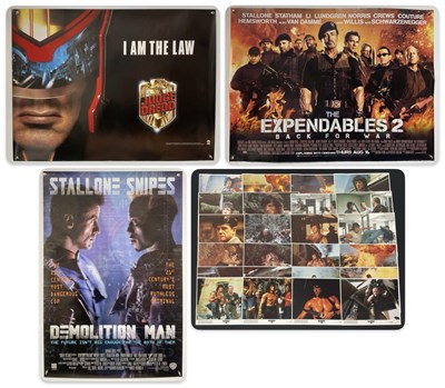 Lot 211 - SYLVESTER STALLONE LOT - A group of film...