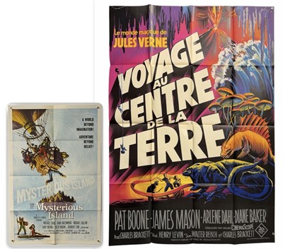 Lot 100 - MYSTERIOUS ISLAND (1961) US one sheet together...