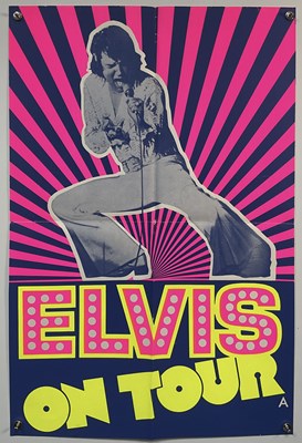 Lot 11 - ELVIS ON TOUR (1972) UK double crown music...