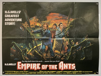 Lot 95 - EMPIRE OF THE ANTS (1977) UK Quad film poster,...