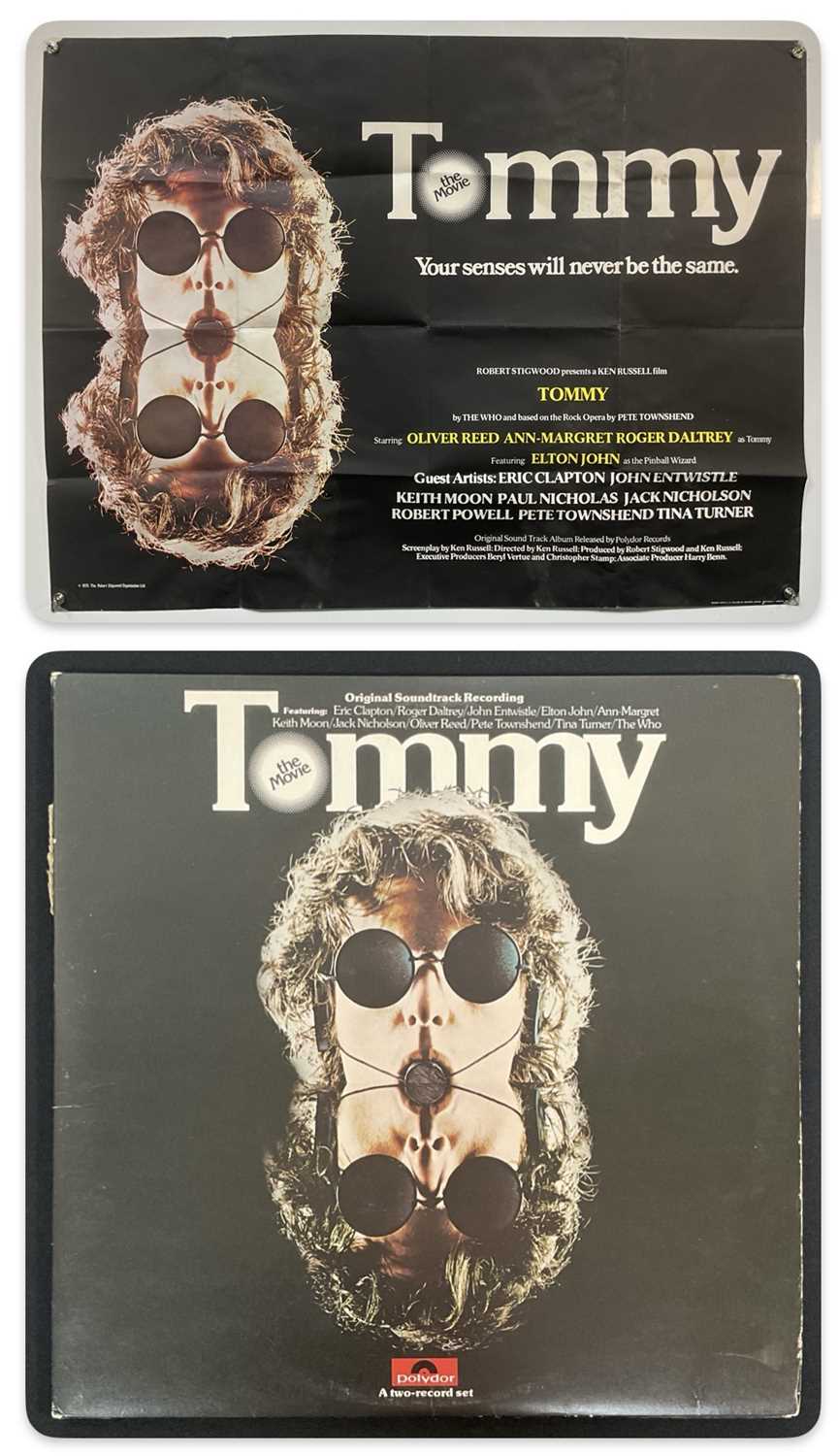 Lot 16 - TOMMY (1975) UK Quad film poster, folded...