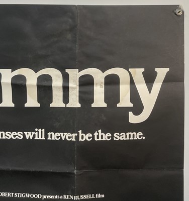 Lot 16 - TOMMY (1975) UK Quad film poster, folded...