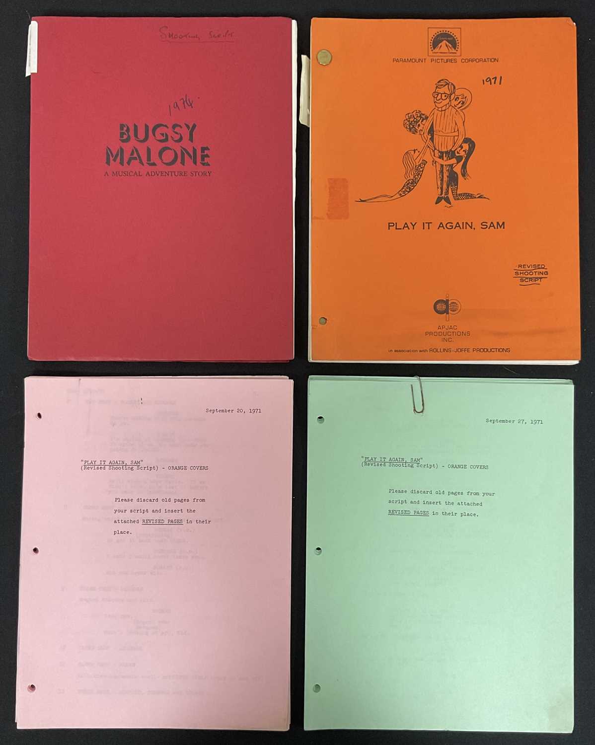 Lot 22 - BUGSY MALONE (1976) An original shooting...