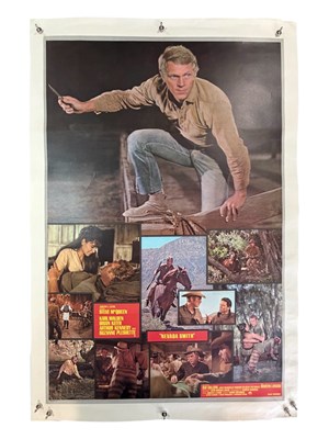 Lot 160 - NEVADA SMITH (1966) linen-backed US one sheet...